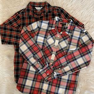 Plaid | Blouse Bundle | Set of 2